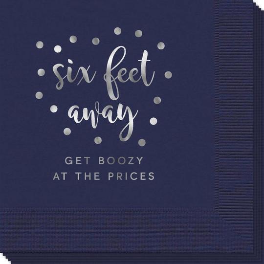 Confetti Dot Six Feet Away Napkins